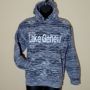 ✨️4/$25! "Lake Geneva Wisconsin" Hooded Sweatshirt